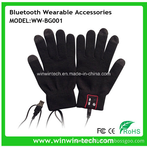 Popular in Russia Bluetooth Gloves for Smartphone